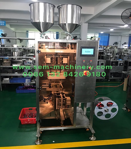 cosmetic sachet packing machine
