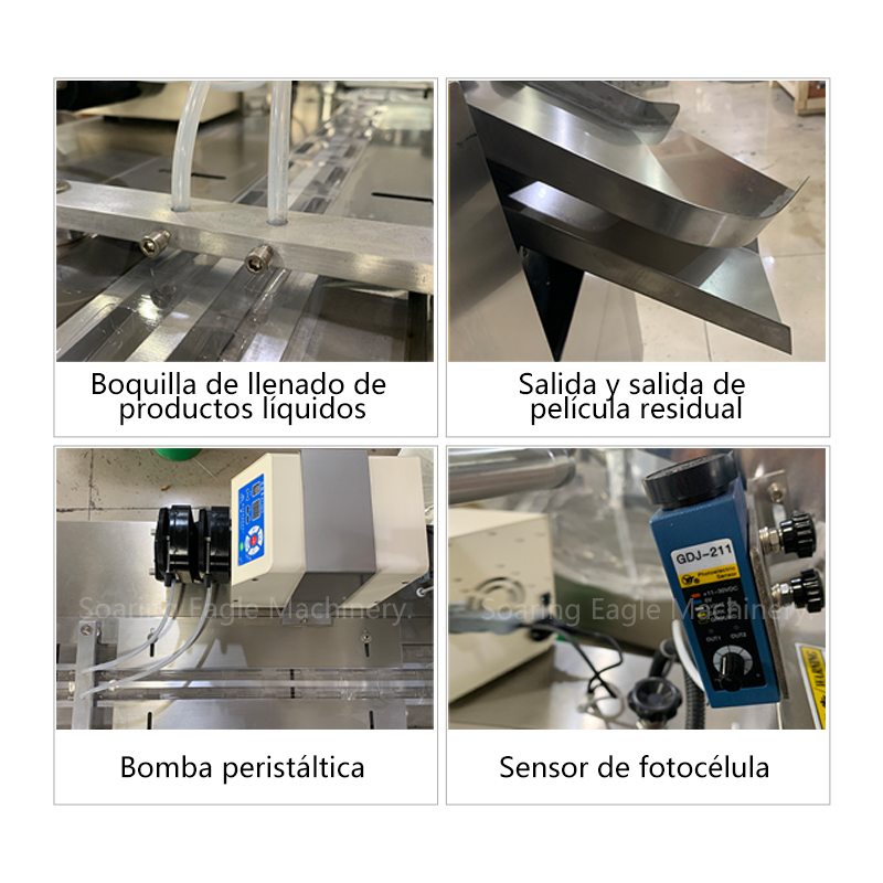 DPP - 80 máquina automática de llenado y Corte de alimentos plásticos de pvc, perfume líquido, mermelada de aceite