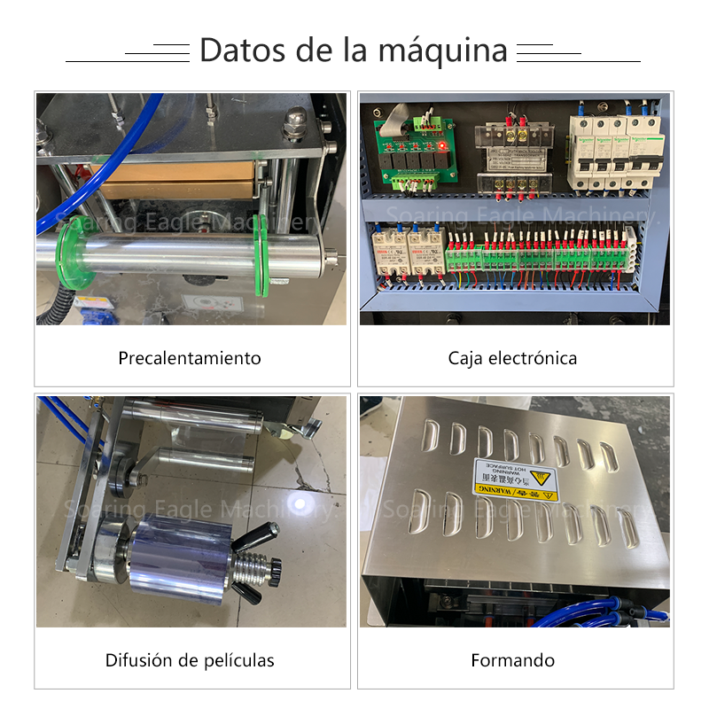 DPP - 80 máquina automática de embalaje blister líquido de mantequilla de miel pasta cosmética de mermelada de pequeña dosis ALU PVC