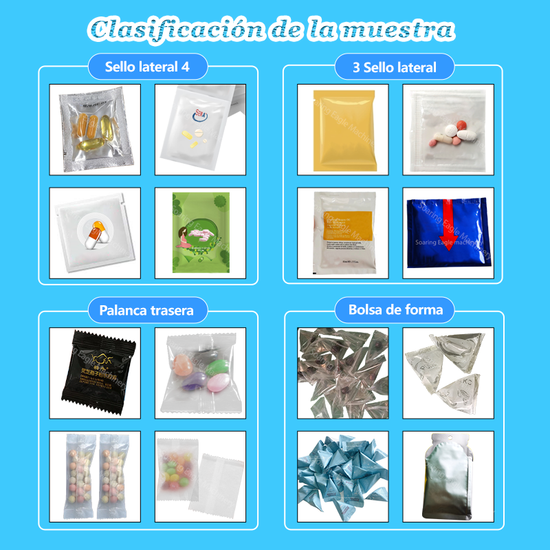 Llenado automático de diferentes tabletas, una pequeña bolsa, fábrica de frijoles de alta velocidad, precio de la máquina de embalaje de bolsas pequeñas