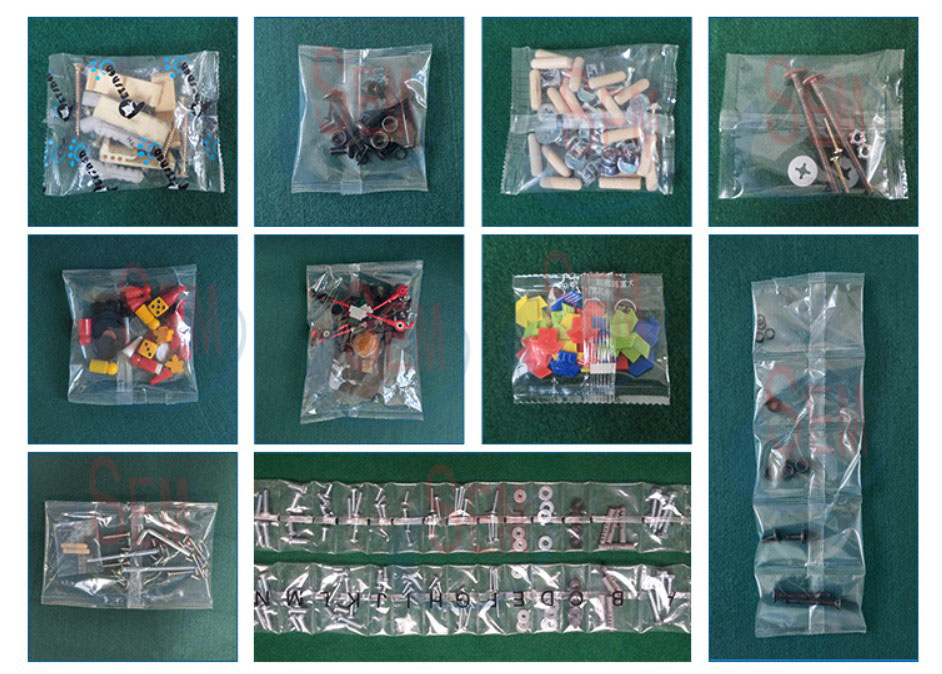 automatic plate screw nail counting filling sealing Machine