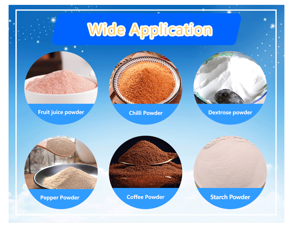 Multilane 4 lane milk coffee powder sachet packing packaging machine