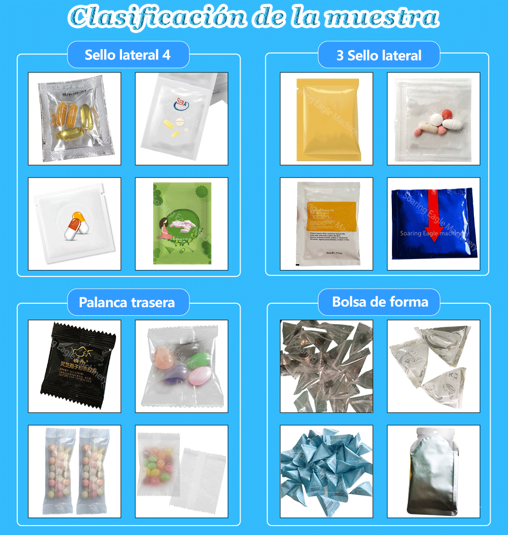 Llenado automático de diferentes tabletas, una pequeña bolsa, fábrica de frijoles de alta velocidad, precio de la máquina de embalaje de bolsas pequeñas