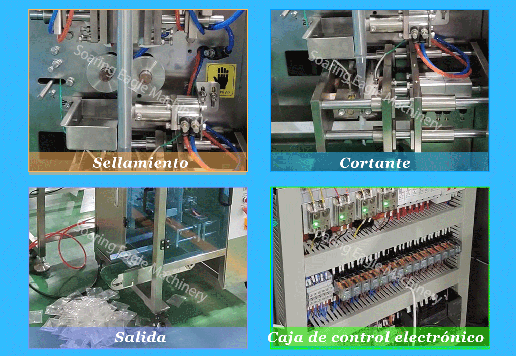 Llenado automático de diferentes tabletas, una pequeña bolsa, fábrica de frijoles de alta velocidad, precio de la máquina de embalaje de bolsas pequeñas