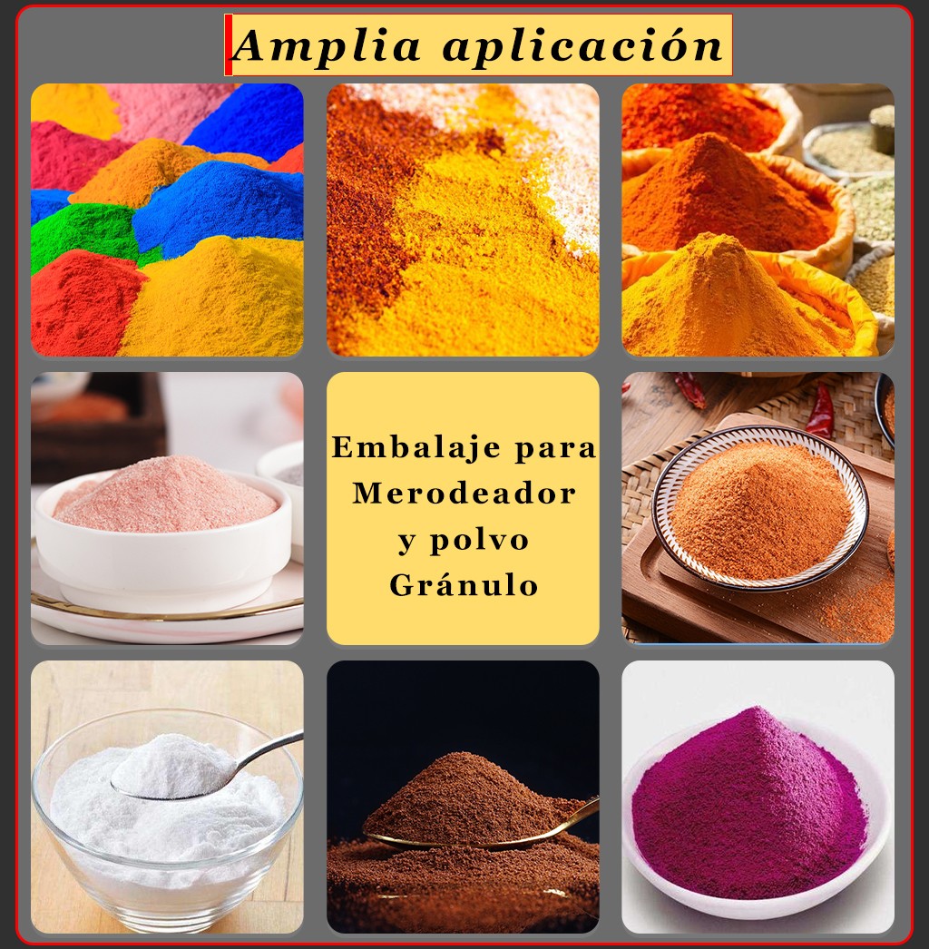 Máquina de embalaje multicapa de 4 pastillas de polvo de proteína de Lactoferrina de azúcar de café en polvo totalmente automática